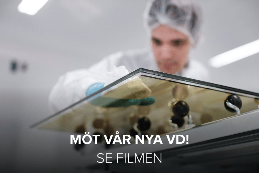 Cover photo for news article about "Möt vår nya VD!"