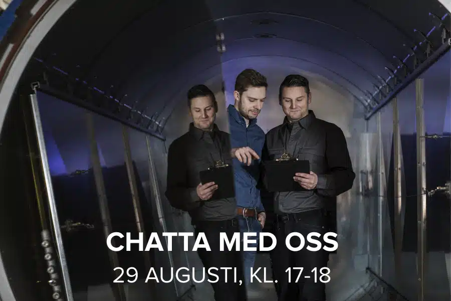Chatta med ChromoGenics - 29 augusti 17-18